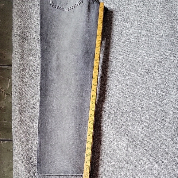 Aeropostale jeans Charcoal Men's Essex Straight Lrg Size 29/30 - Picture 8 of 9